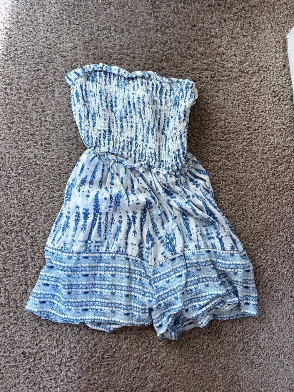 BLUE JESSICA SIMPSON ROMPER